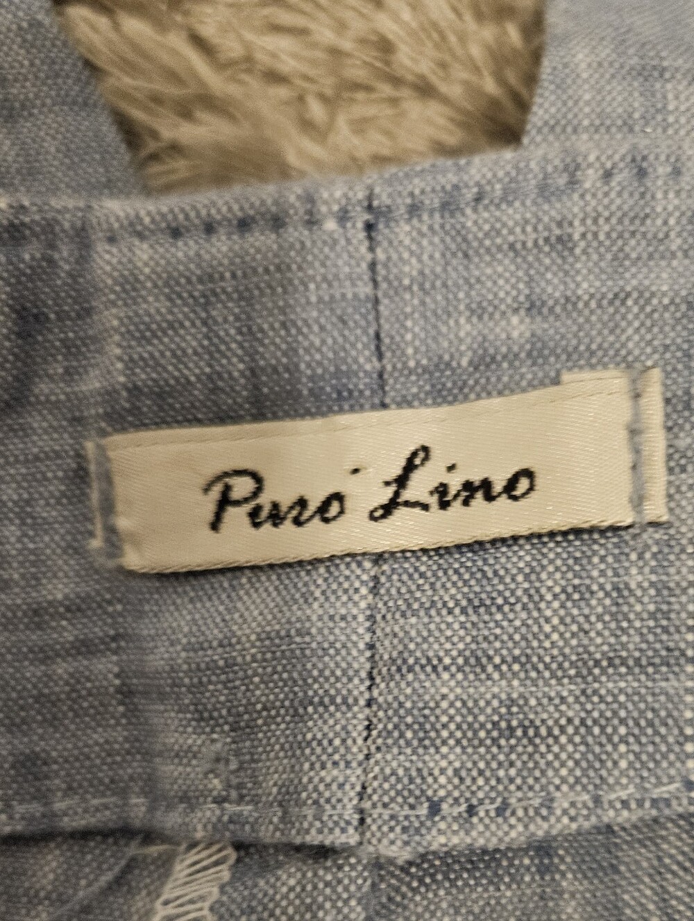 100% Linen-Blend Women's Pants - Picture 5 of 8